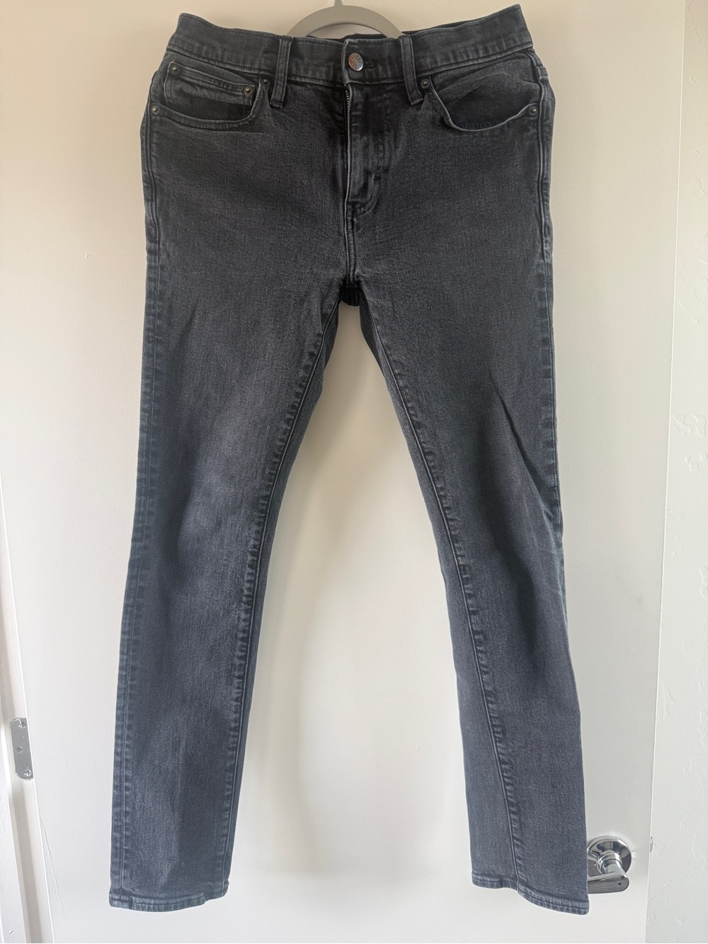 J. Crew Men’s Black Slim Jeans